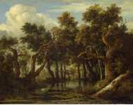 Ruisdael Jacob Isaaksz van Marsh - Hermitage